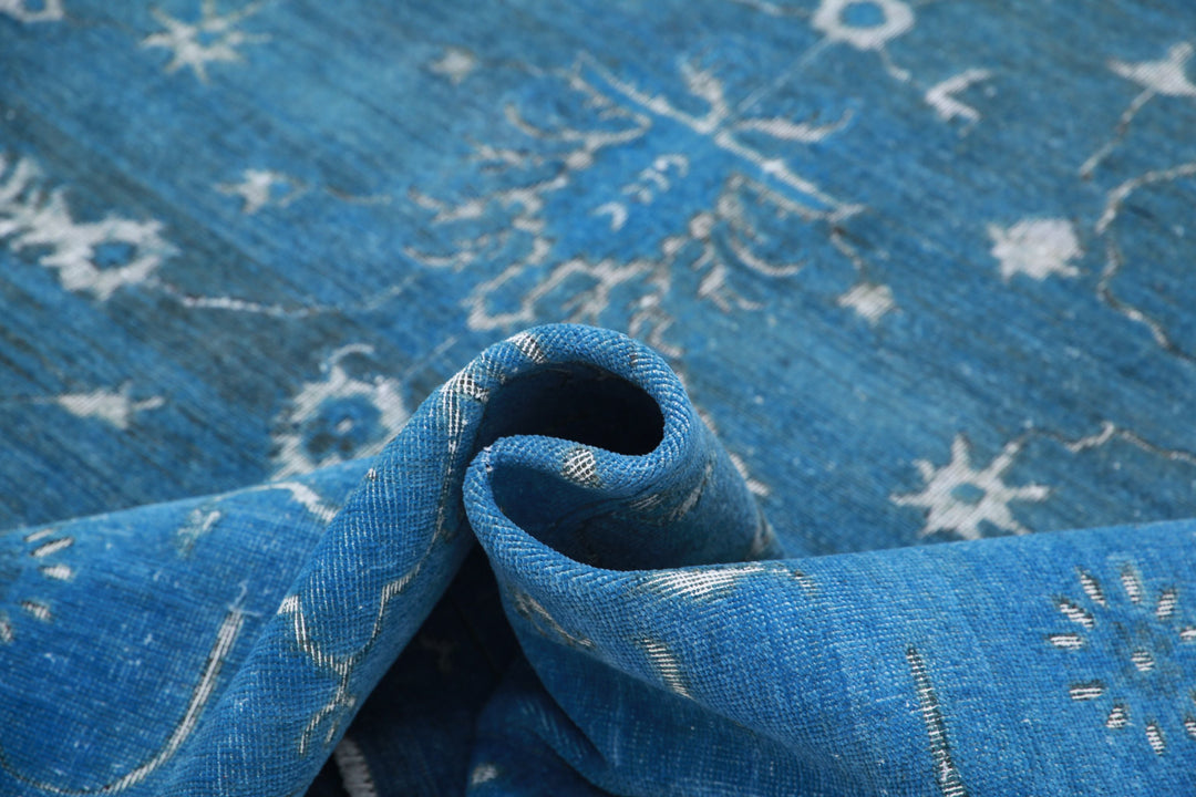 Hand Knotted Onyx Wool Rug 7' 11" x 11' 1" - No. AT28903