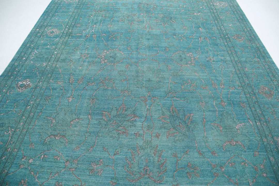 Hand Knotted Onyx Wool Rug 8' 10" x 11' 10" - No. AT41704