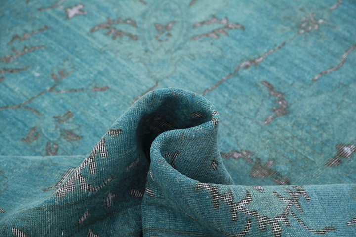 Hand Knotted Onyx Wool Rug 8' 10" x 11' 10" - No. AT41704