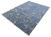 Hand Knotted Onyx Wool Rug 5' 9" x 8' 3" - No. AT70565