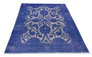 Hand Knotted Onyx Wool Rug 4' 6" x 6' 6" - No. AT69729