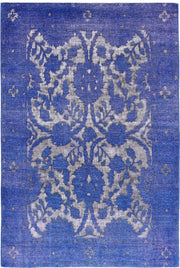 Hand Knotted Onyx Wool Rug 4' 6" x 6' 6" - No. AT69729