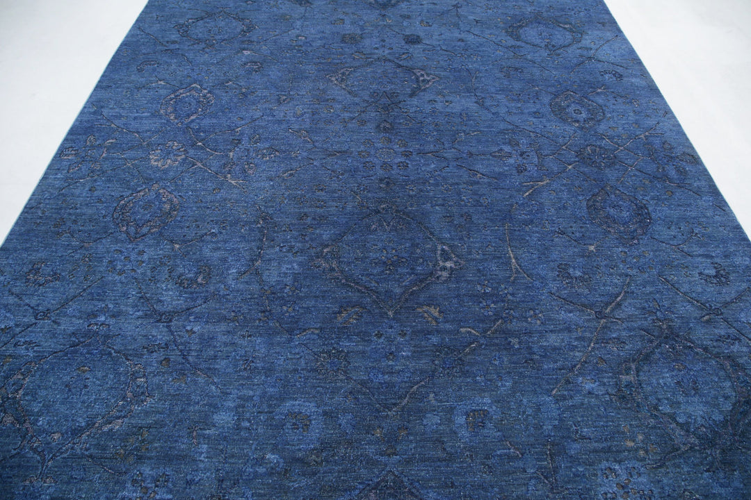 Hand Knotted Onyx Wool Rug 8' 0" x 10' 8" - No. AT11330