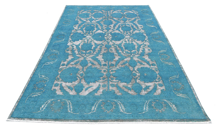 Hand Knotted Onyx Wool Rug 5' 10" x 10' 2" - No. AT95040