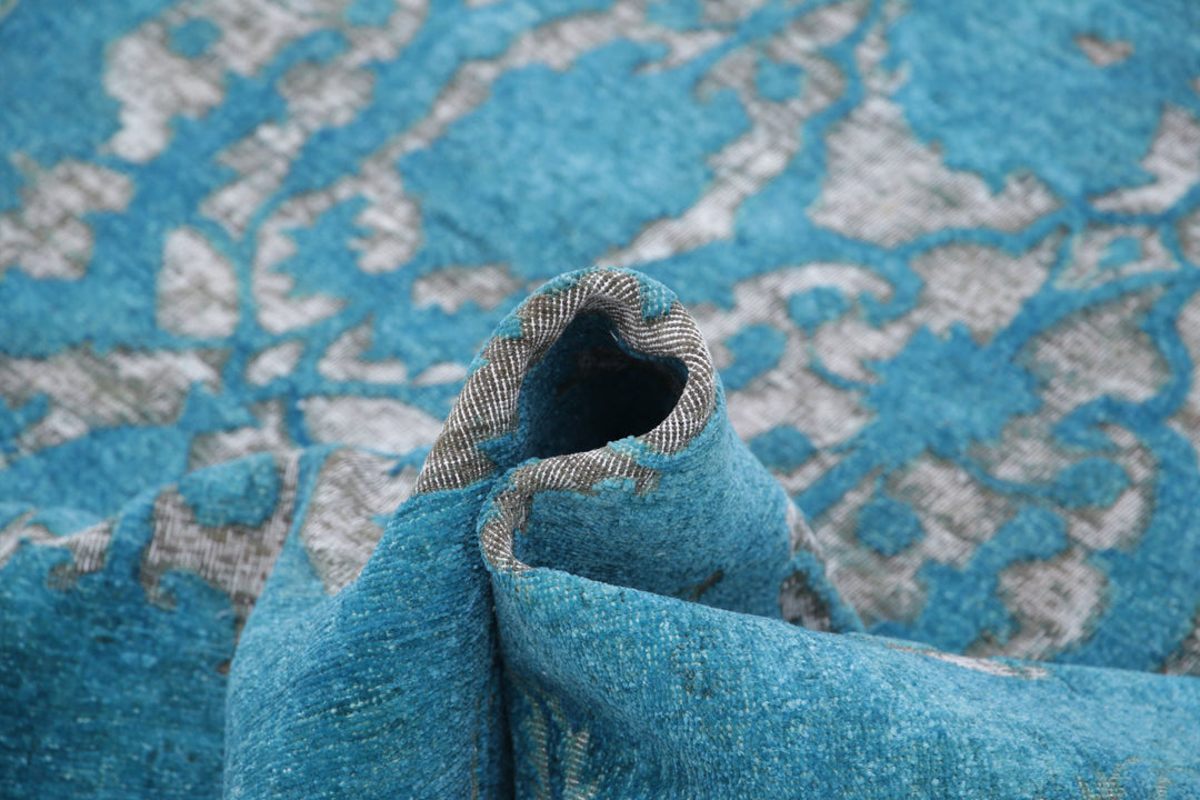 Hand Knotted Onyx Wool Rug 5' 10" x 10' 2" - No. AT95040