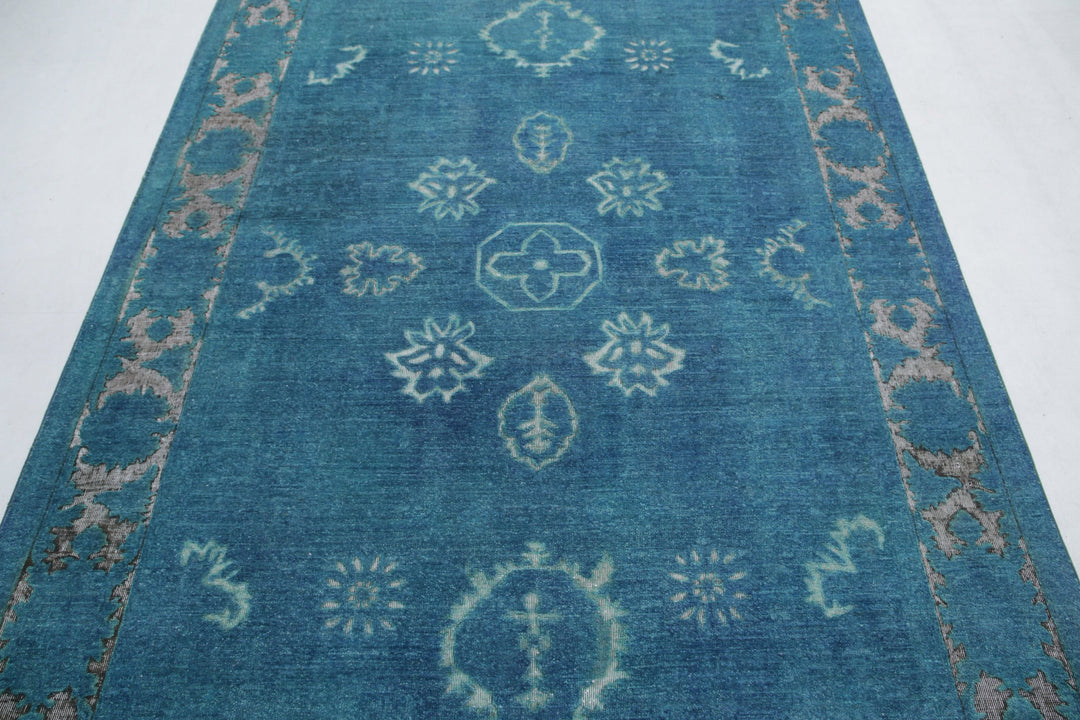 Hand Knotted Onyx Wool Rug 5' 11" x 8' 6" - No. AT71893