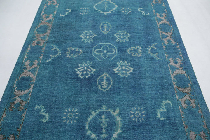 Hand Knotted Onyx Wool Rug 5' 11" x 8' 6" - No. AT71893