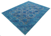 Hand Knotted Onyx Wool Rug 6' 1" x 8' 1" - No. AT39376