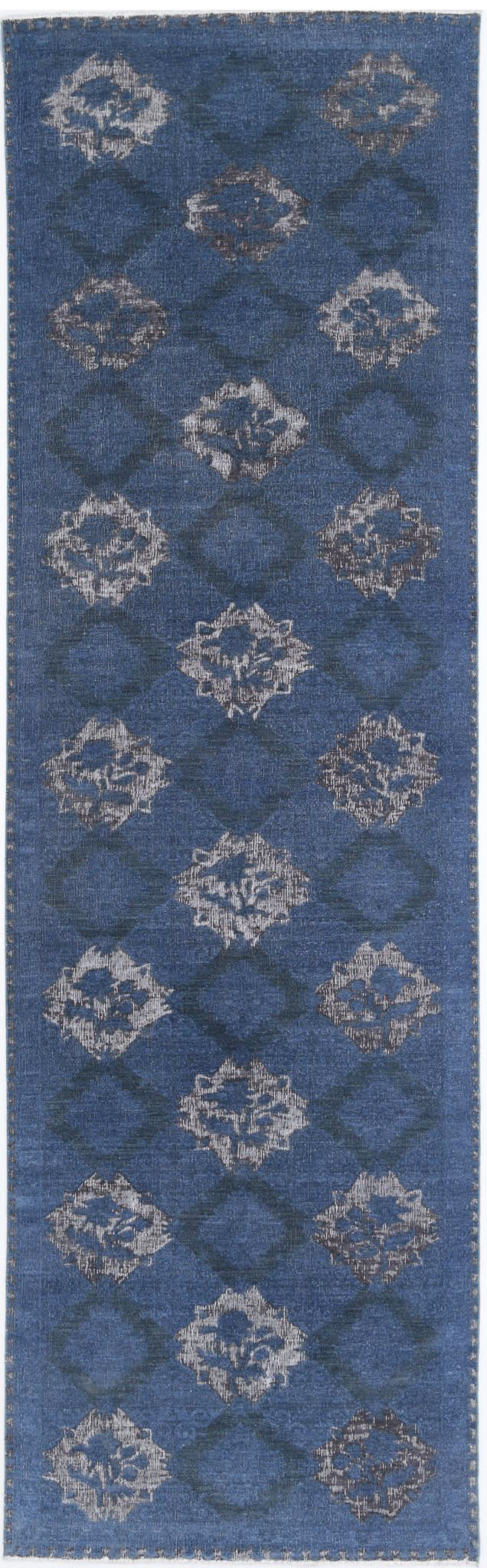 Hand Knotted Onyx Wool Rug 3' 10" x 14' 2" - No. AT11973