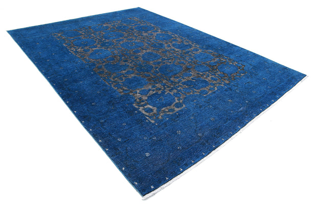 Hand Knotted Onyx Wool Rug 8' 6" x 11' 7" - No. AT43150