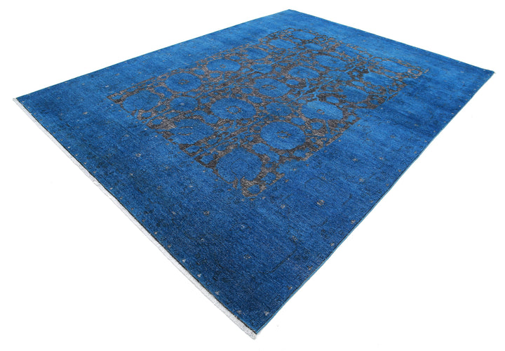 Hand Knotted Onyx Wool Rug 8' 6" x 11' 7" - No. AT43150