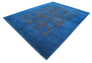 Hand Knotted Onyx Wool Rug 8' 6" x 11' 7" - No. AT43150