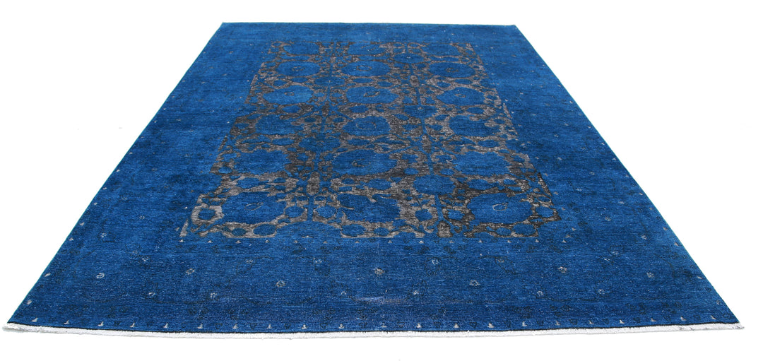 Hand Knotted Onyx Wool Rug 8' 6" x 11' 7" - No. AT43150