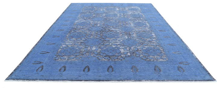 Hand Knotted Onyx Wool Rug 9' 6" x 13' 6" - No. AT97129