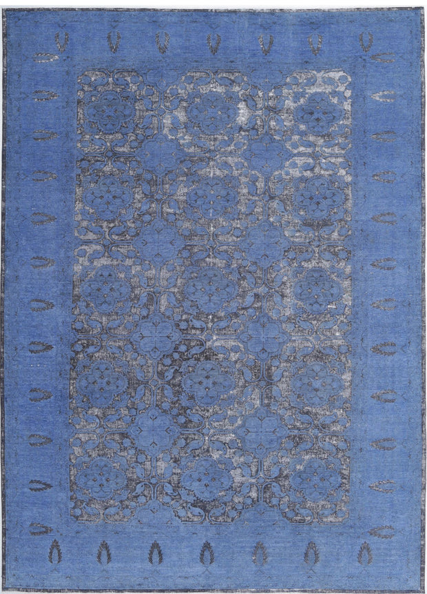 Hand Knotted Onyx Wool Rug 9' 6" x 13' 6" - No. AT97129