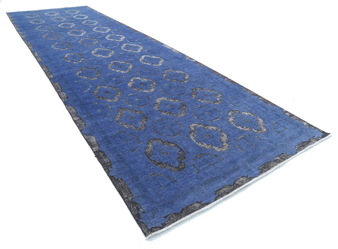 Hand Knotted Onyx Wool Rug 6' 3" x 20' 4" - No. AT54457