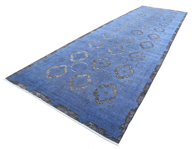 Hand Knotted Onyx Wool Rug 6' 3" x 20' 4" - No. AT54457
