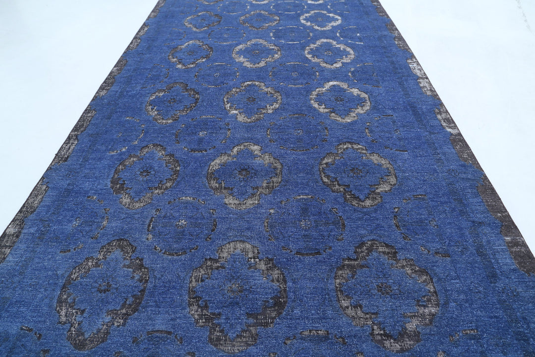 Hand Knotted Onyx Wool Rug 6' 3" x 20' 4" - No. AT54457