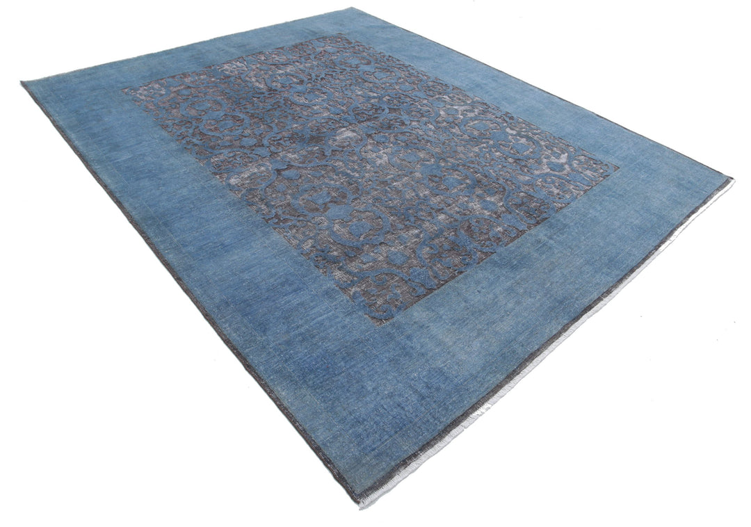Hand Knotted Onyx Wool Rug 7' 8" x 9' 7" - No. AT93460