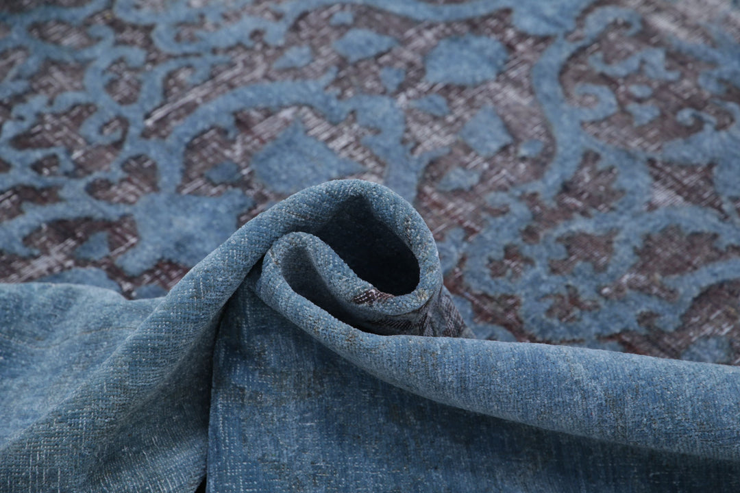 Hand Knotted Onyx Wool Rug 7' 8" x 9' 7" - No. AT93460