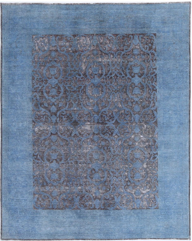 Hand Knotted Onyx Wool Rug 7' 8" x 9' 7" - No. AT93460