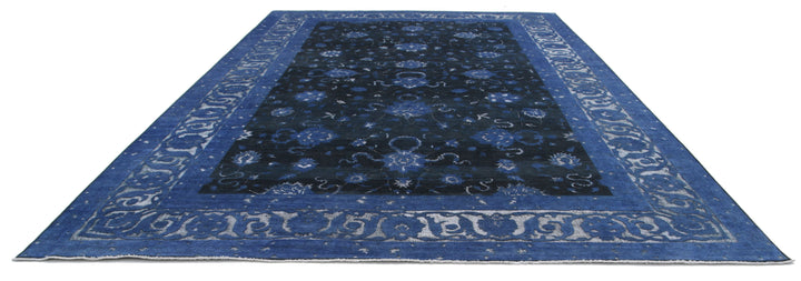 Hand Knotted Onyx Wool Rug 11' 8" x 17' 2" - No. AT46683