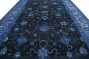Hand Knotted Onyx Wool Rug 11' 8" x 17' 2" - No. AT46683