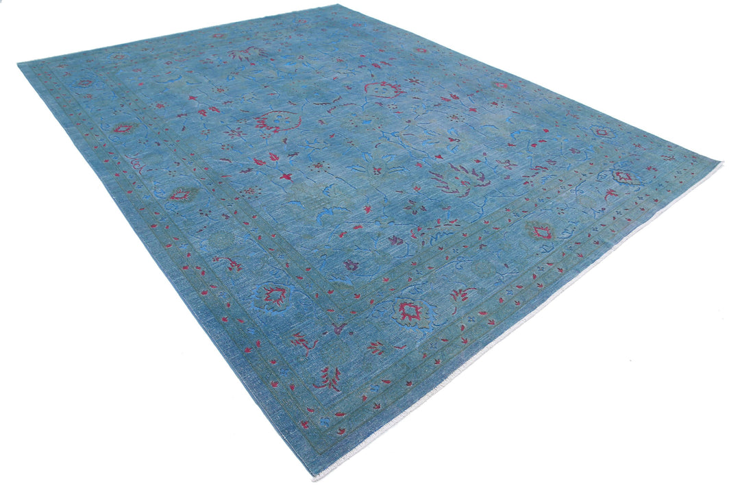 Hand Knotted Onyx Wool Rug 9' 0" x 11' 5" - No. AT45438