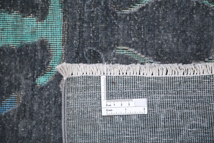 Hand Knotted Onyx Wool Rug 6' 3" x 13' 6" - No. AT63553