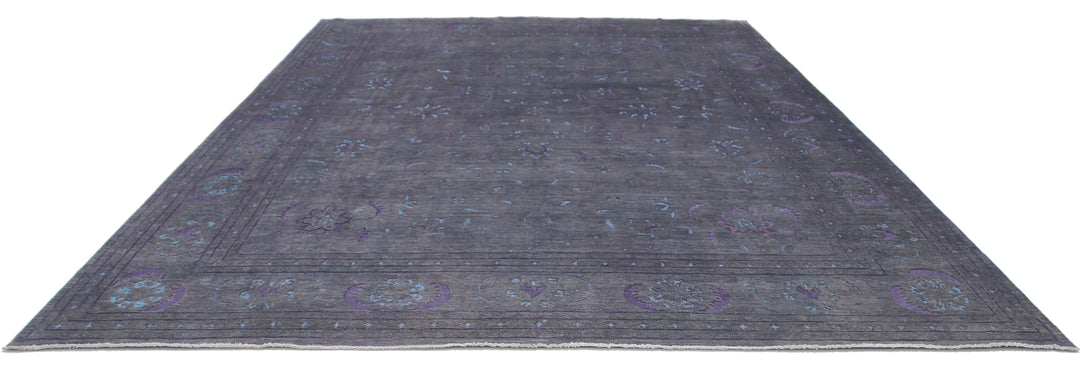 Hand Knotted Onyx Wool Rug 11' 9" x 14' 11" - No. AT35678