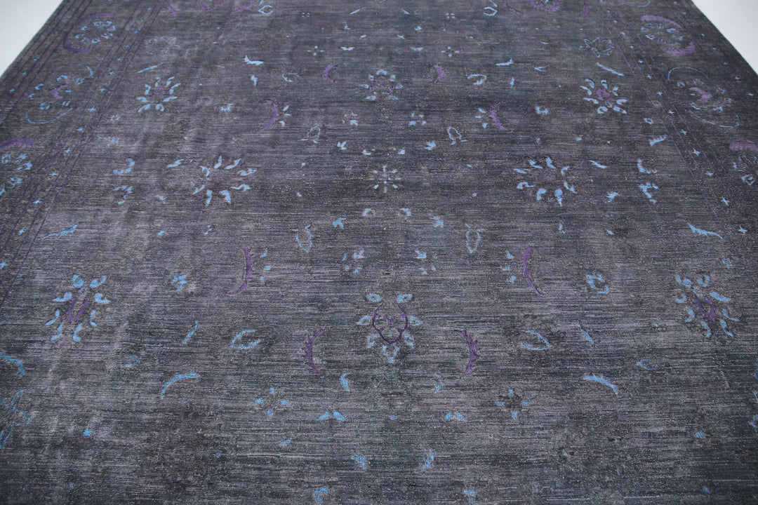 Hand Knotted Onyx Wool Rug 11' 9" x 14' 11" - No. AT35678