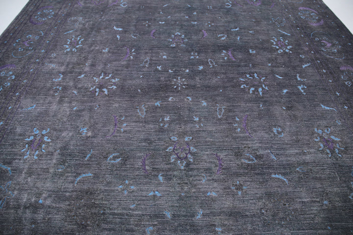 Hand Knotted Onyx Wool Rug 11' 9" x 14' 11" - No. AT35678