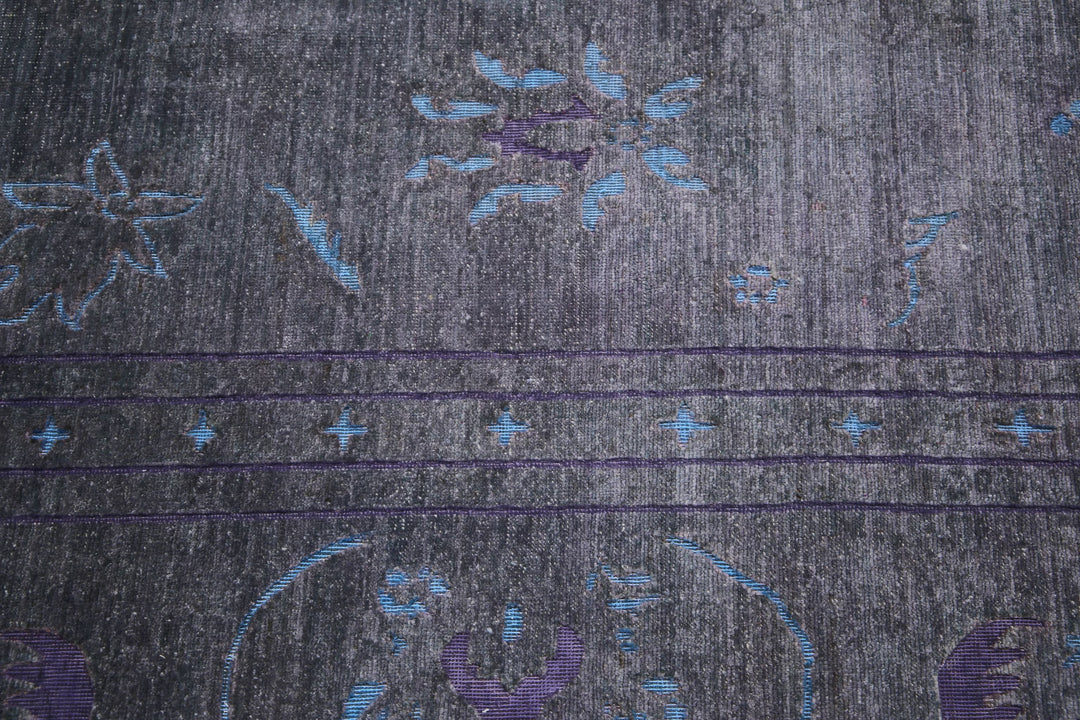 Hand Knotted Onyx Wool Rug 11' 9" x 14' 11" - No. AT35678