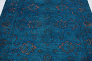 Hand Knotted Onyx Wool Rug 5' 5" x 7' 7" - No. AT56079