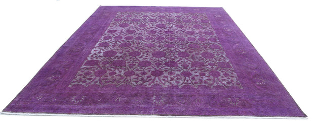 Hand Knotted Fine Onyx Wool Rug 9' 11" x 13' 0" - No. AT69608