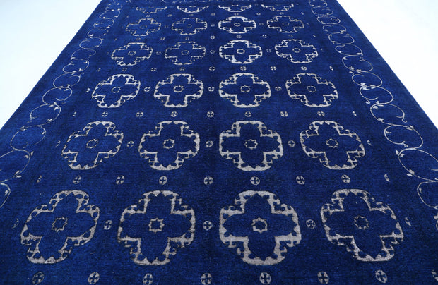 Hand Knotted Onyx Wool Rug 9' 8" x 13' 9" - No. AT63835