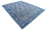 Hand Knotted Onyx Wool Rug 8' 10" x 11' 4" - No. AT24123