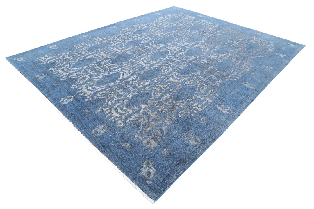 Hand Knotted Onyx Wool Rug 8' 10" x 11' 4" - No. AT24123