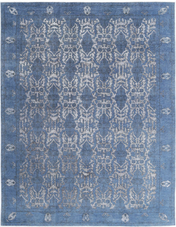 Hand Knotted Onyx Wool Rug 8' 10" x 11' 4" - No. AT24123