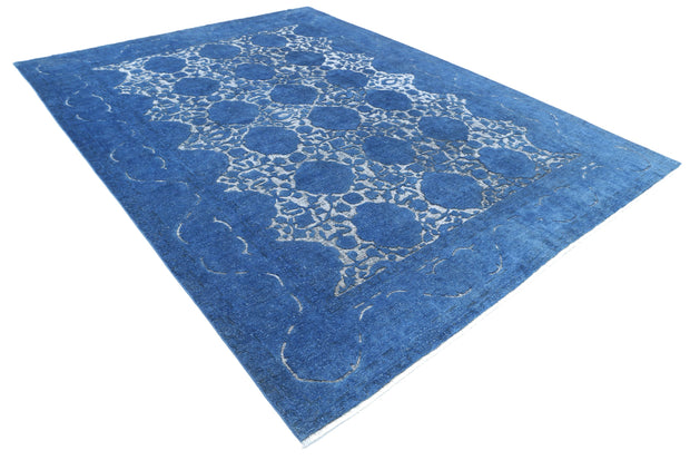 Hand Knotted Onyx Wool Rug 8' 7" x 11' 3" - No. AT96853