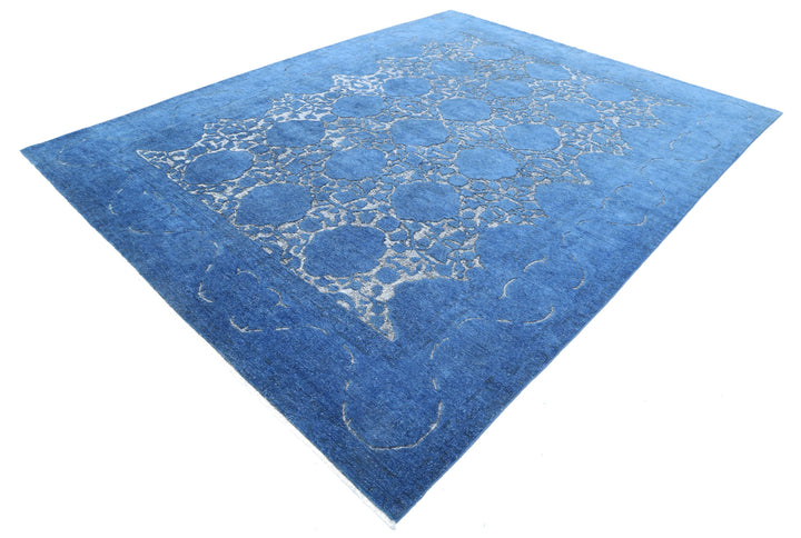 Hand Knotted Onyx Wool Rug 8' 7" x 11' 3" - No. AT96853