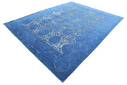 Hand Knotted Onyx Wool Rug 8' 7" x 11' 3" - No. AT96853