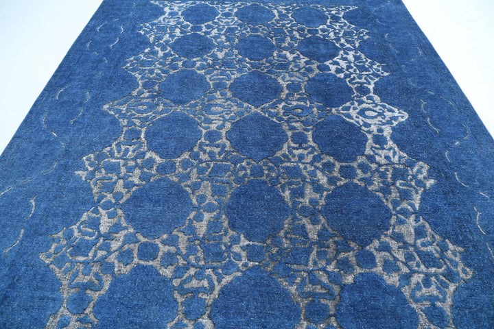 Hand Knotted Onyx Wool Rug 8' 7" x 11' 3" - No. AT96853