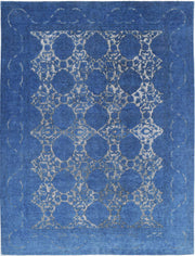 Hand Knotted Onyx Wool Rug 8' 7" x 11' 3" - No. AT96853