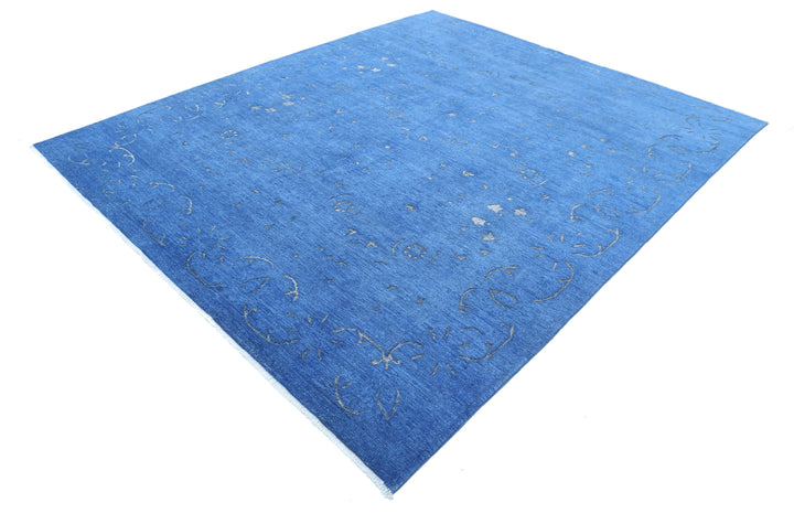 Hand Knotted Onyx Wool Rug 8' 0" x 9' 7" - No. AT80721