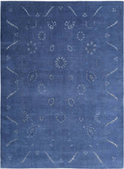 Hand Knotted Onyx Wool Rug 8' 7" x 11' 9" - No. AT30038