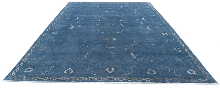 Hand Knotted Onyx Wool Rug 9' 8" x 13' 8" - No. AT13936