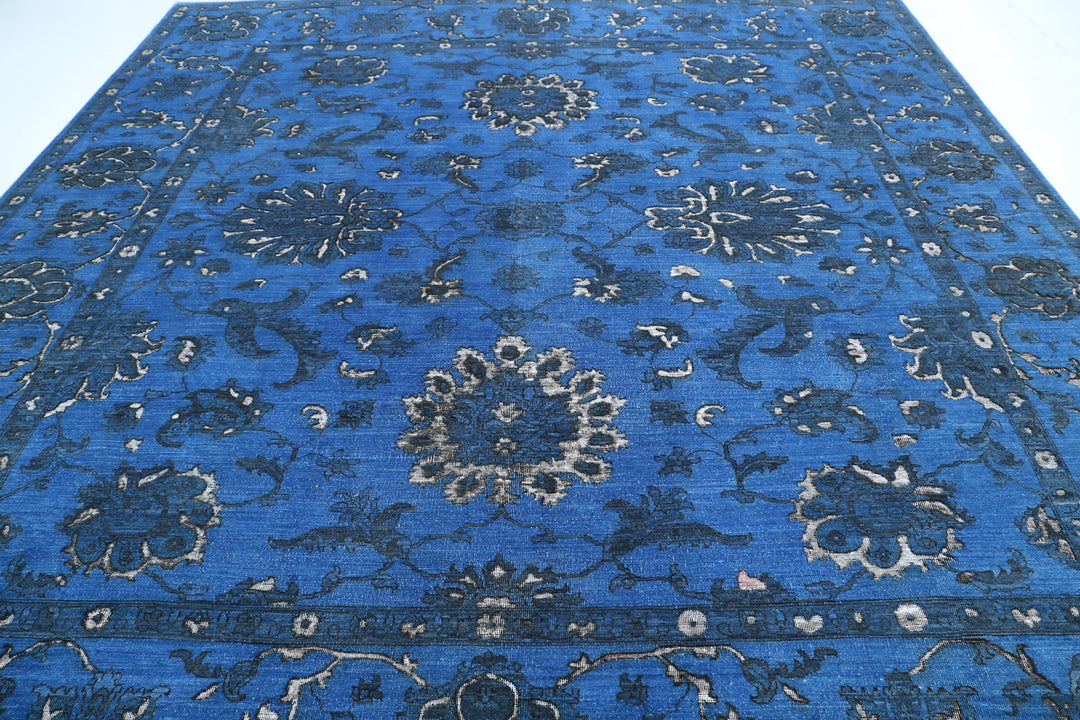 Hand Knotted Onyx Wool Rug 11' 4" x 11' 6" - No. AT35279