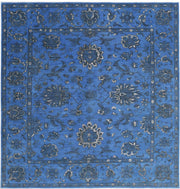 Hand Knotted Onyx Wool Rug 11' 4" x 11' 6" - No. AT35279