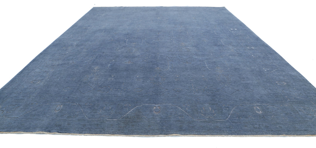Hand Knotted Onyx Wool Rug 12' 9" x 17' 0" - No. AT29864